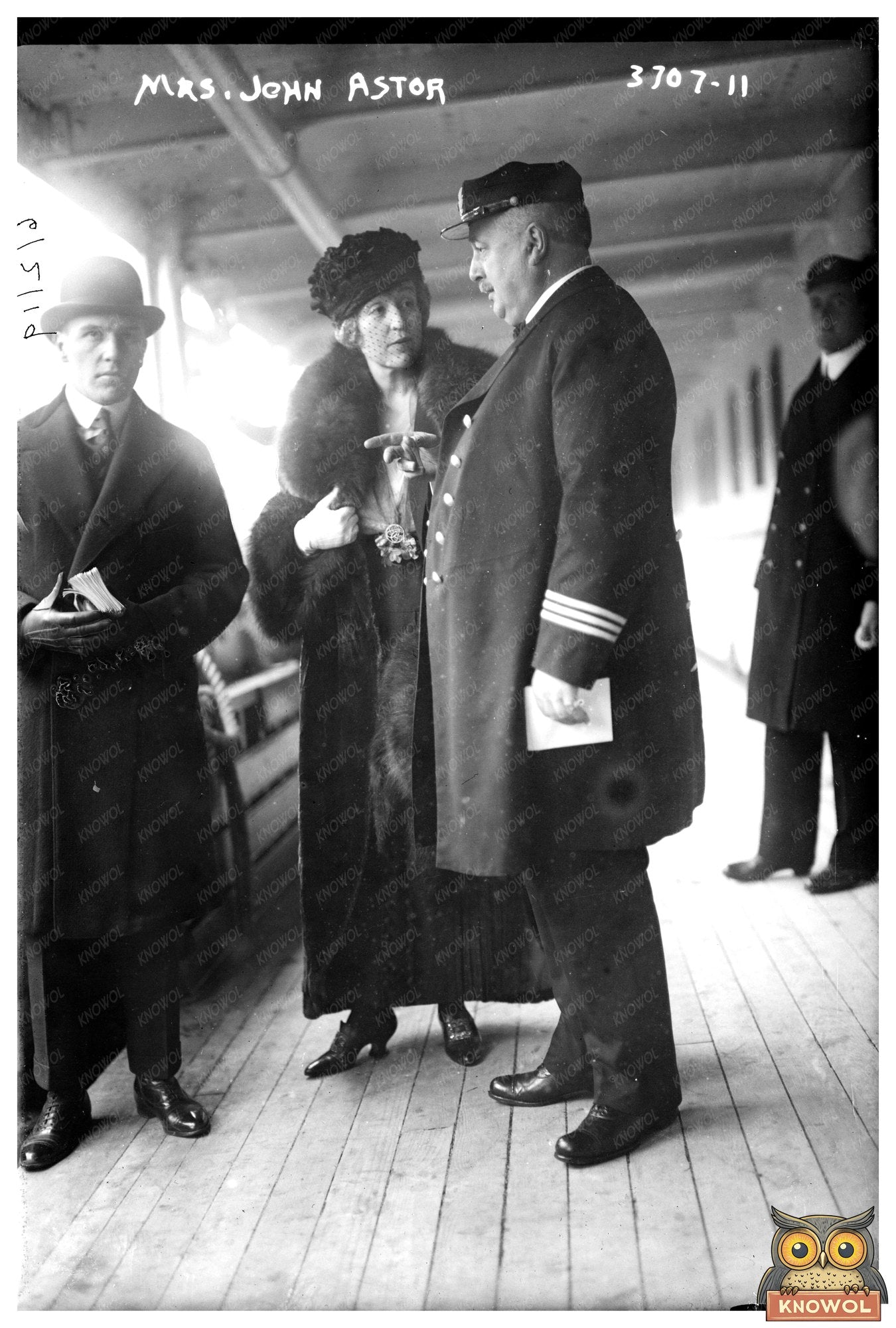 Elegant Portrait of Mrs. John Astor, Early 1910s