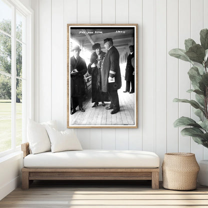 Elegant Portrait of Mrs. John Astor, Early 1910s