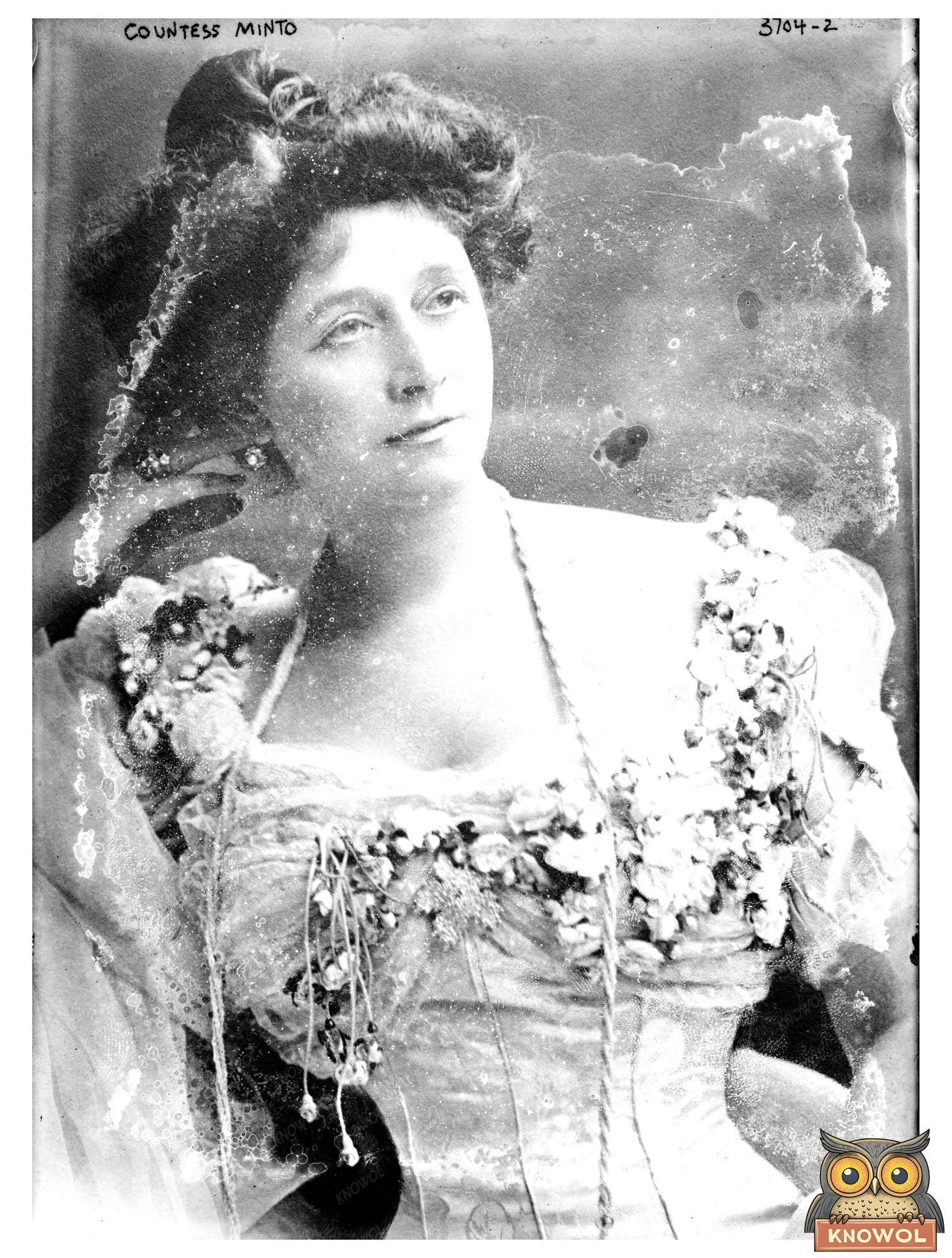 Historic Countess Minto Print, Vintage Art
