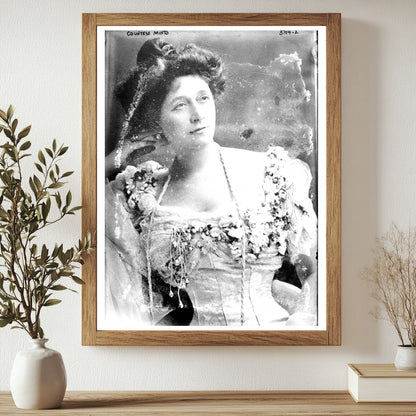 Historic Countess Minto Print, Vintage Art