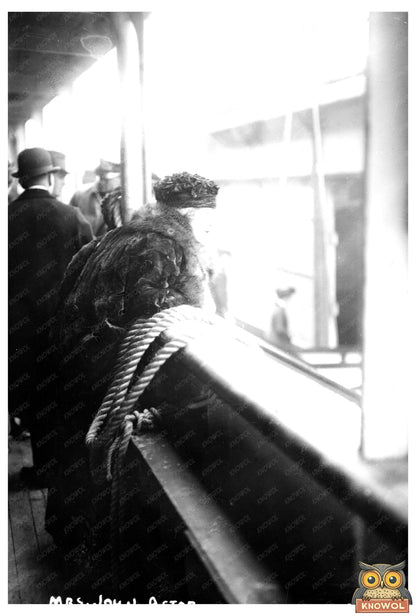 Elegant Portrait of Mrs. John Astor, c. 1910-1915