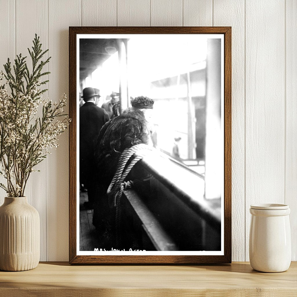 Elegant Portrait of Mrs. John Astor, c. 1910-1915