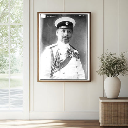 Historic Gen. Neidenoff Print, Vintage Art