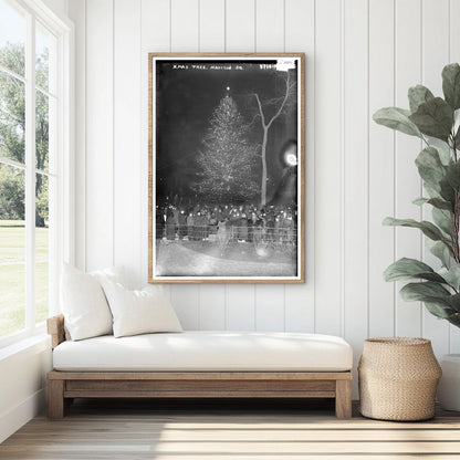 Festive Christmas Tree Illuminates Madison Square 2015