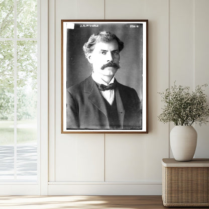 Historic J.R. McDonald [i.e. MacDonald] Print, Vintage Art