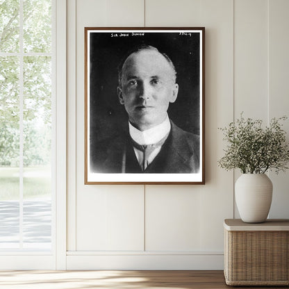 Historic Sir John Simon, 1/3/16 Print, Vintage Art