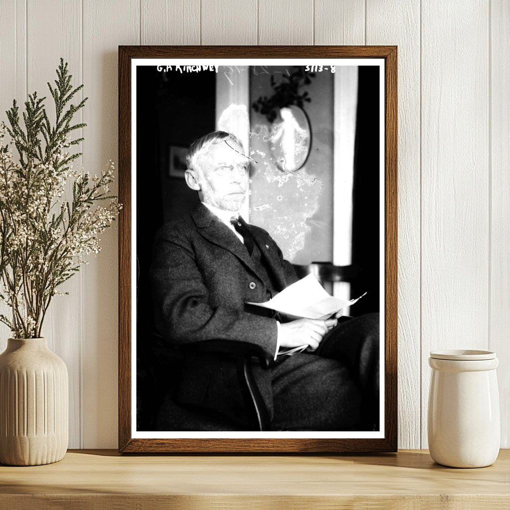 Portrait of G.A. Kirchwey: Legal Pioneer of 1919