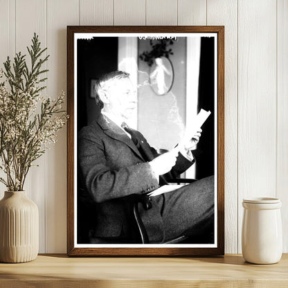 1917 Portrait of Influential Editor G.A.W. Kirchwey