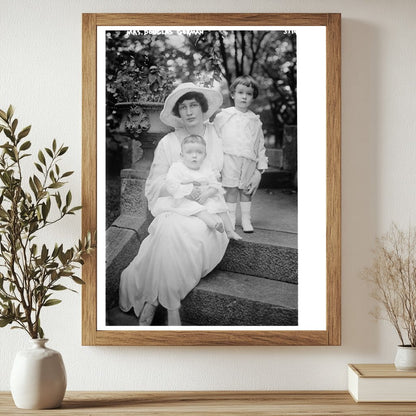 Historic Mrs. Douglas Gorman Print, Vintage Art