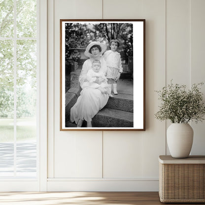 Historic Mrs. Douglas Gorman Print, Vintage Art