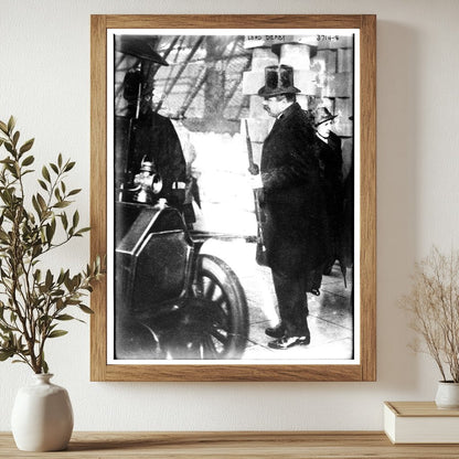 Historic Lord Derby Print, Vintage Art