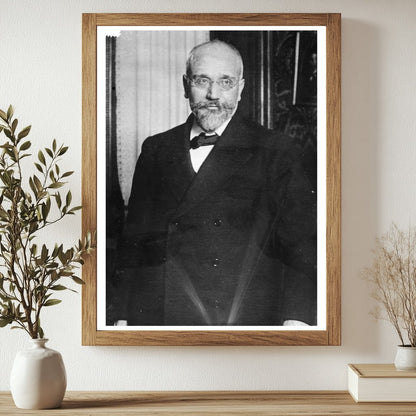 Historic E. Venizelos Print, Vintage Art