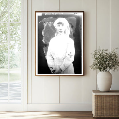 Historic Queen of Belgium Print, Vintage Art