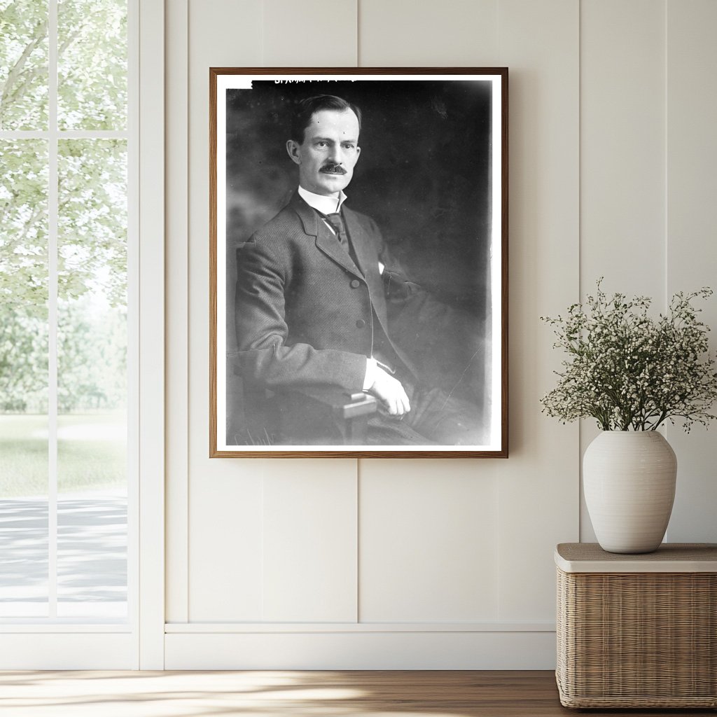 Historic J. Hampton Moore Print, Vintage Art