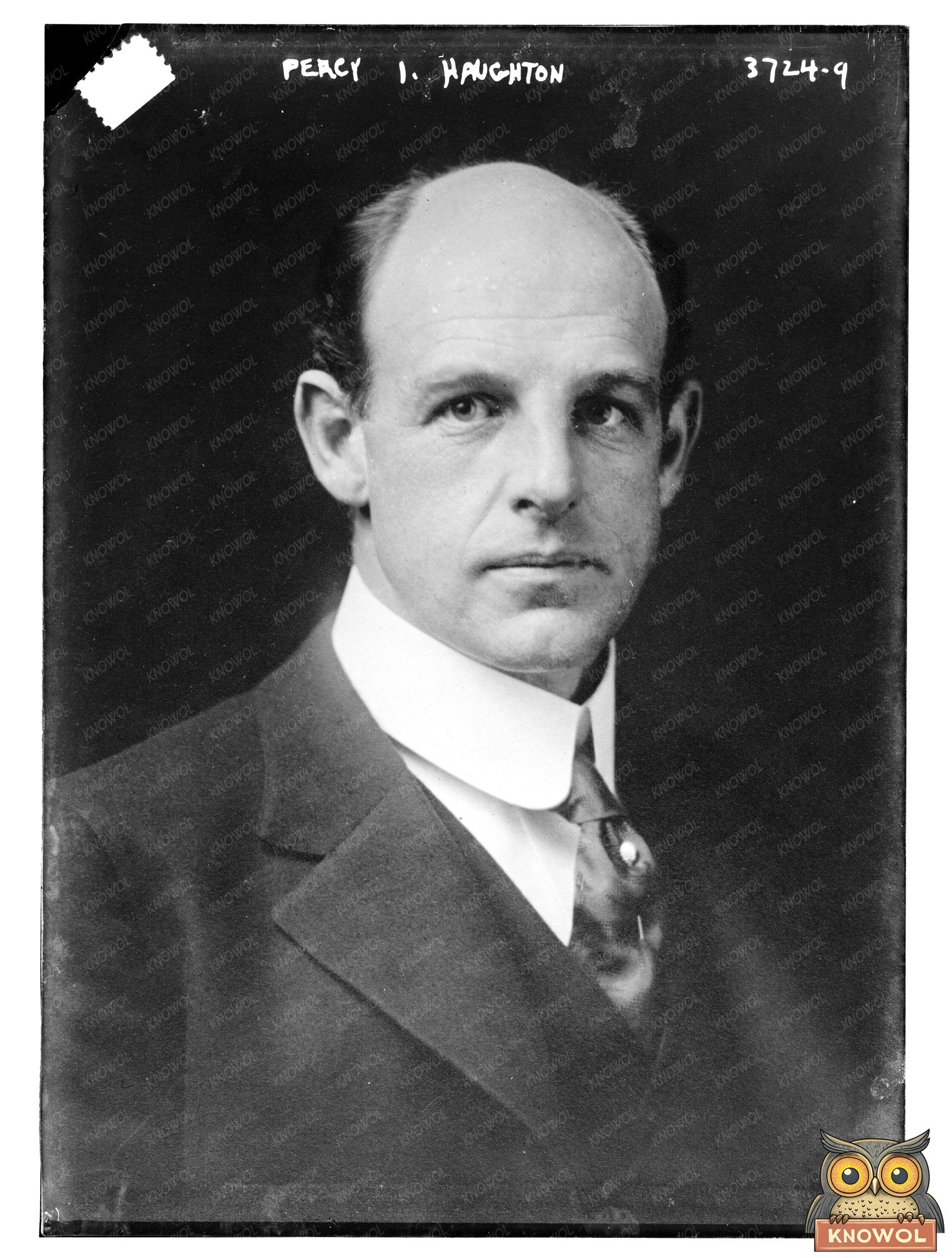 Historic [Percy Haughton, owner of Boston NL (baseball)] Print, Vintage Art