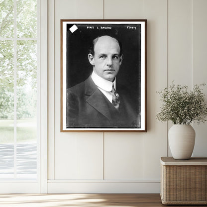 Historic [Percy Haughton, owner of Boston NL (baseball)] Print, Vintage Art