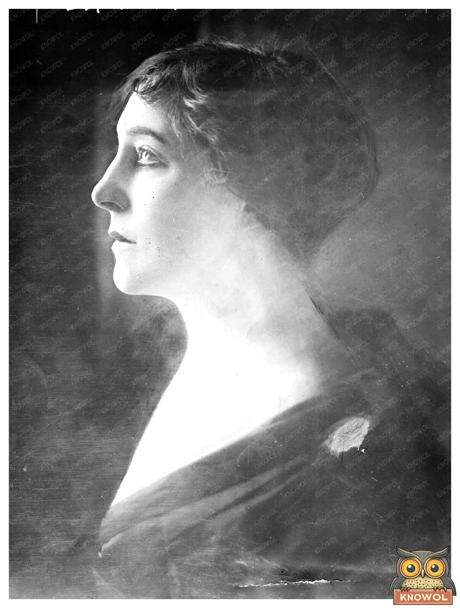 Historic Lily Langtry Print, Vintage Art