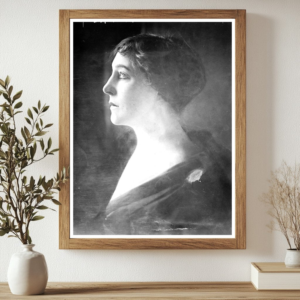 Historic Lily Langtry Print, Vintage Art
