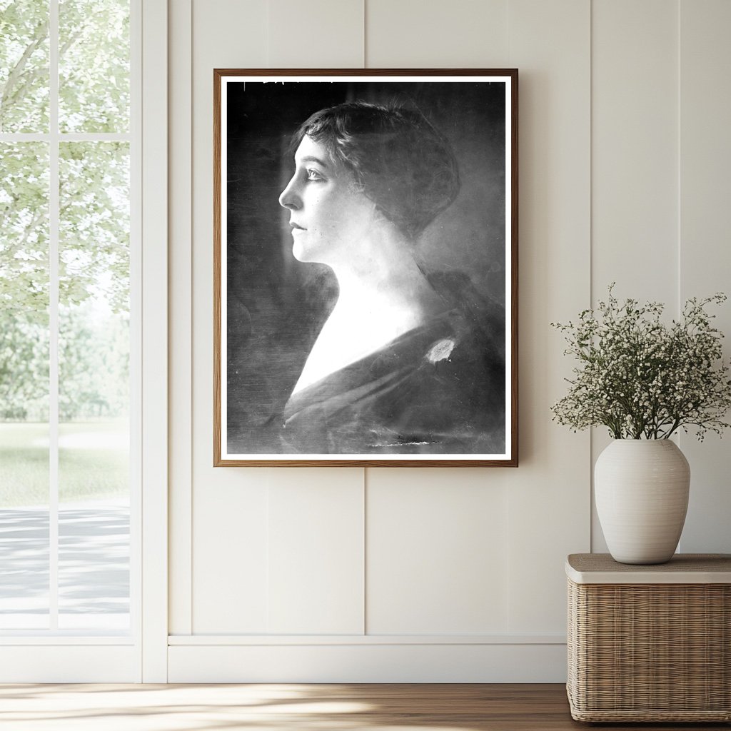 Historic Lily Langtry Print, Vintage Art