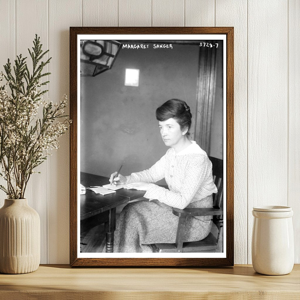 Margaret Sanger Advocating Birth Control, 1916