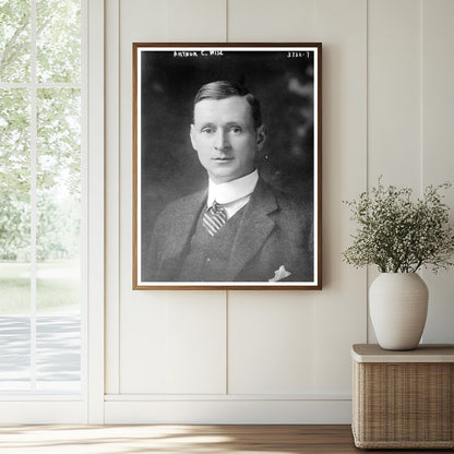 Historic Arthur C. Wise Print, Vintage Art