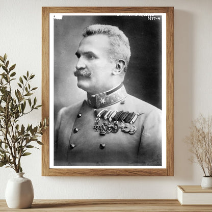 Historic Gen. Prince V. Hofer - Feldsturm Print, Vintage Art