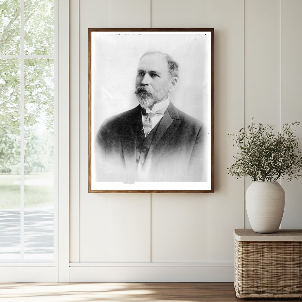 Historic Gen. E. Nunez Print, Vintage Art