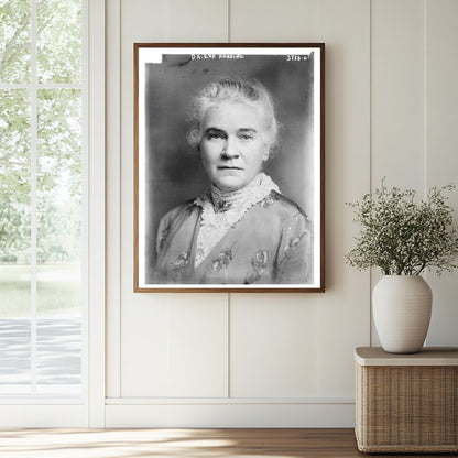 Historic Dr. Eva Harding [woman] Print, Vintage Art