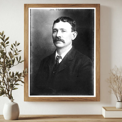 Historic John O'Brien Print, Vintage Art