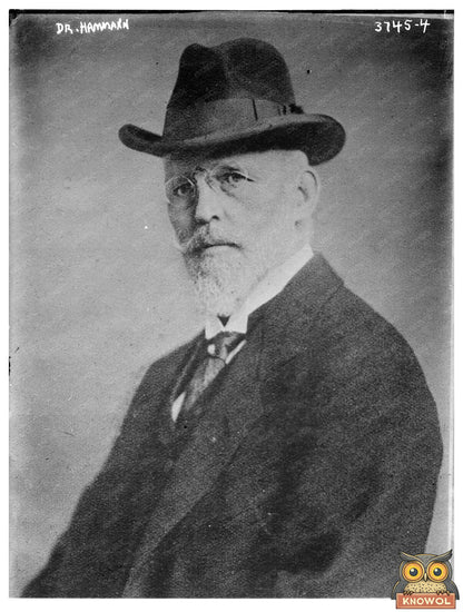 Historic Dr. Hammann Print, Vintage Art