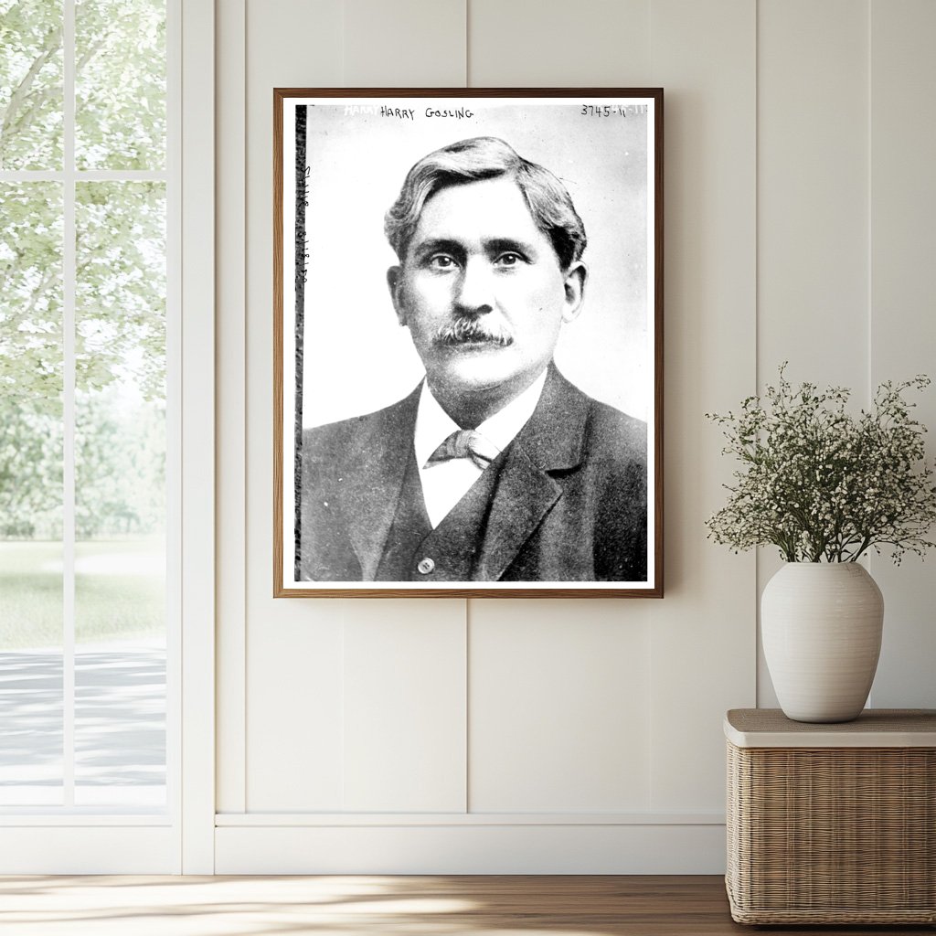 Historic Harry Gosling Print, Vintage Art