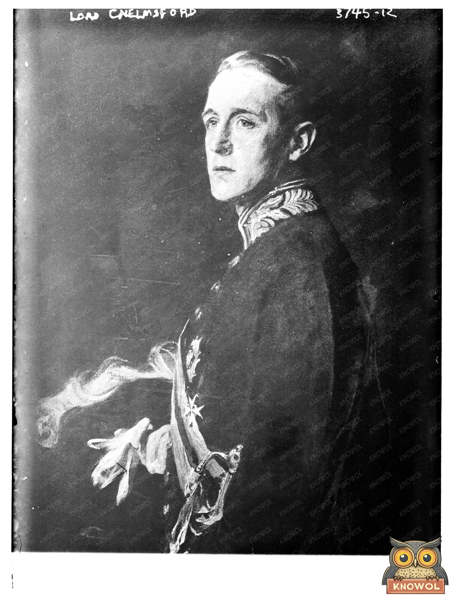 Historic Lord Chelmsford Print, Vintage Art