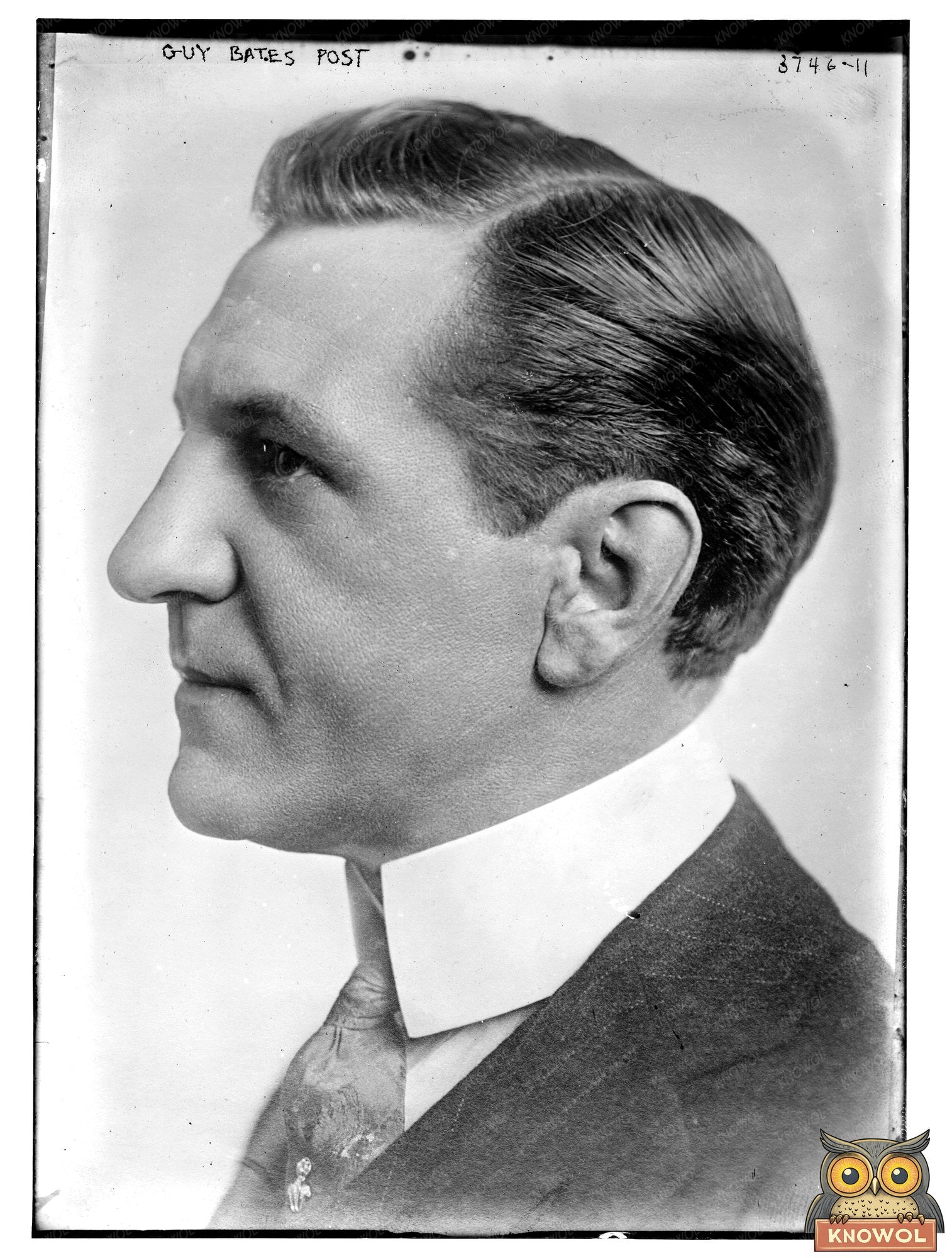 Historic Guy Bates Post Print, Vintage Art