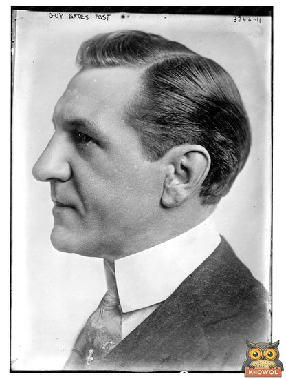 Historic Guy Bates Post Print, Vintage Art