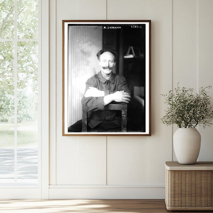 Historic M. Sieveking Print, Vintage Art