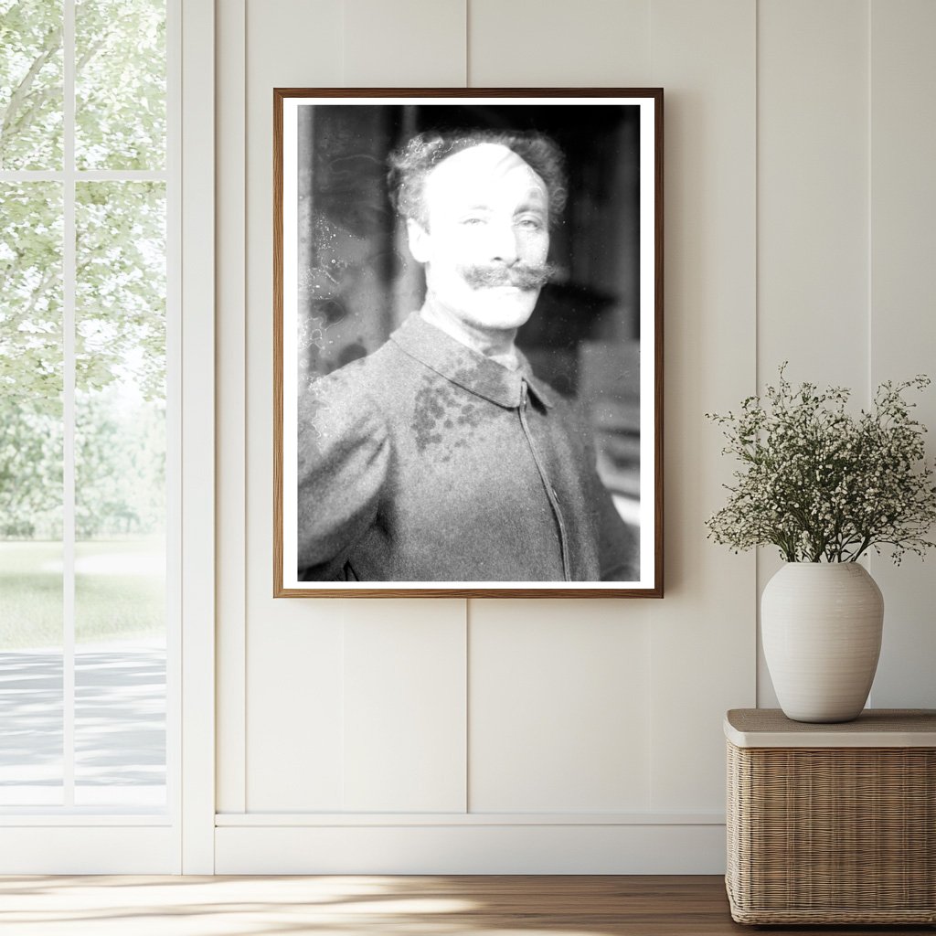 Historic M. Sieveking Print, Vintage Art