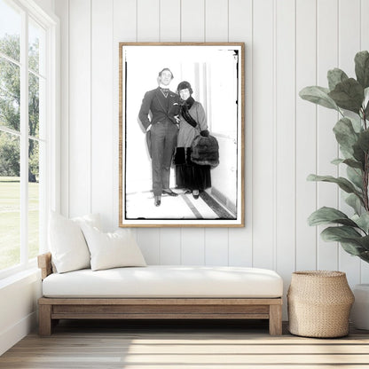 1916 Portrait of Actor Lou Tellegen with His Wife