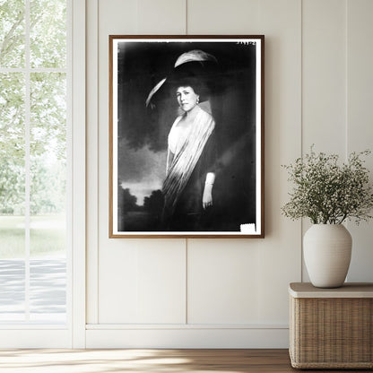 Historic Princess Salm-Salm Print, Vintage Art