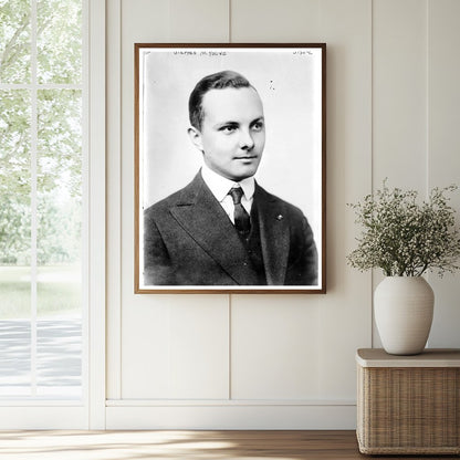 Historic Stephen M. Young Print, Vintage Art