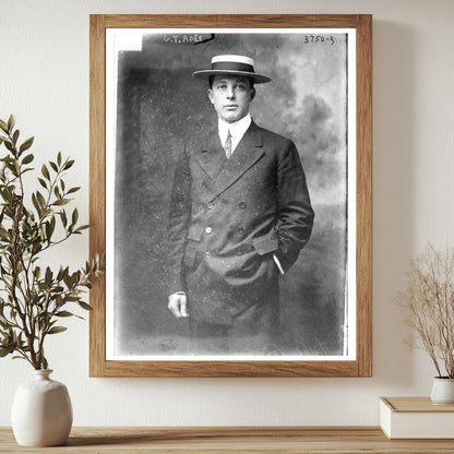Historic G.T. Adee Print, Vintage Art