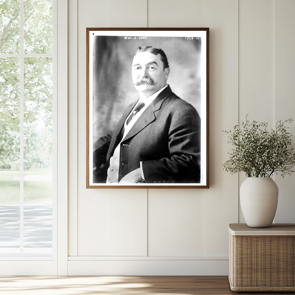 Historic Wm. J. Cary Print, Vintage Art