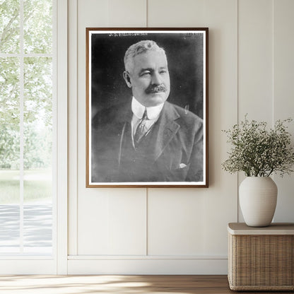 Historic J.S. Frelinghuysen Print, Vintage Art