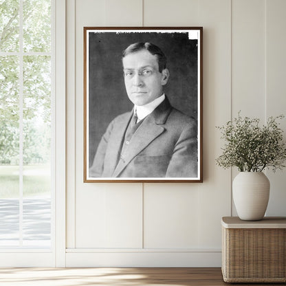 Historic Newton D. Baker Print, Vintage Art