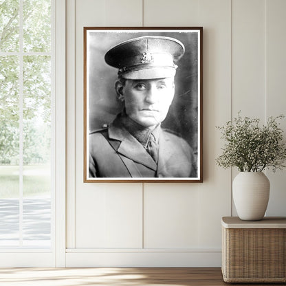 Historic Capt. Edm. Burke Print, Vintage Art