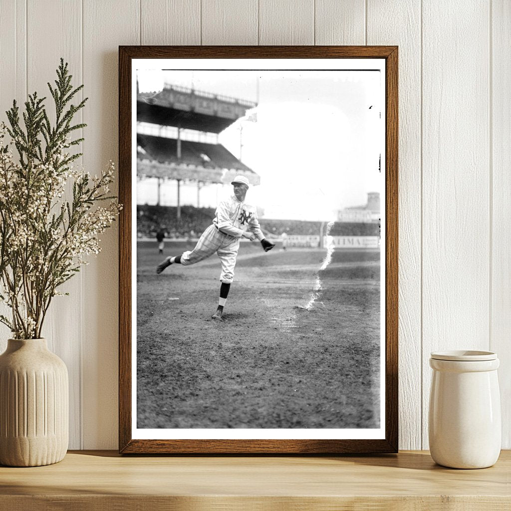 1915 Vintage Image of Ralph Sailor Stroud, Baseball Star