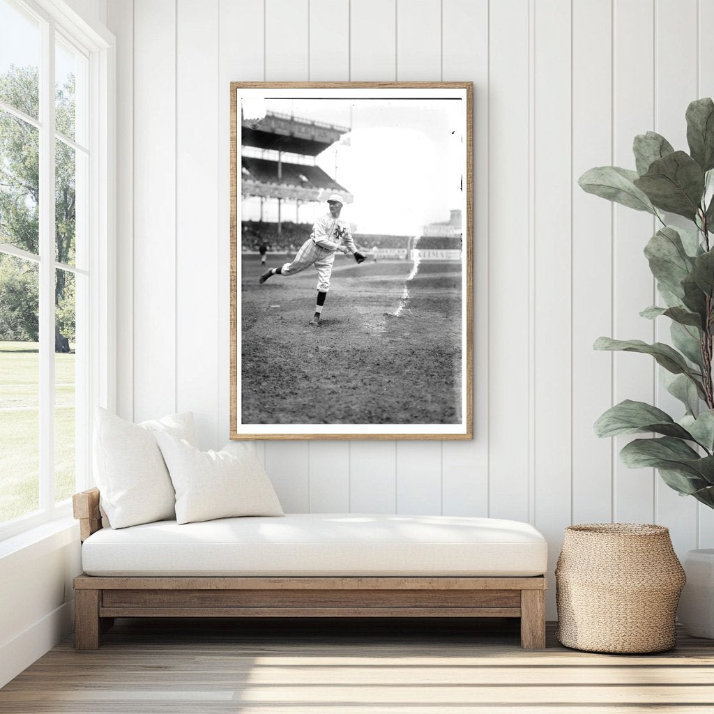 1915 Vintage Image of Ralph Sailor Stroud, Baseball Star