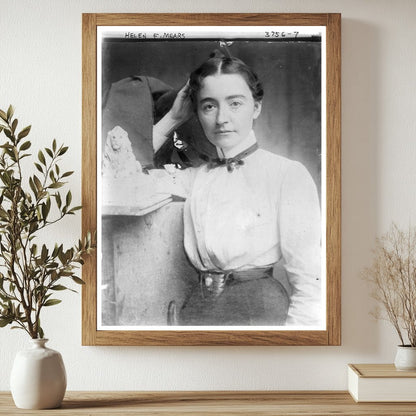 Historic Helen F. Mears Print, Vintage Art