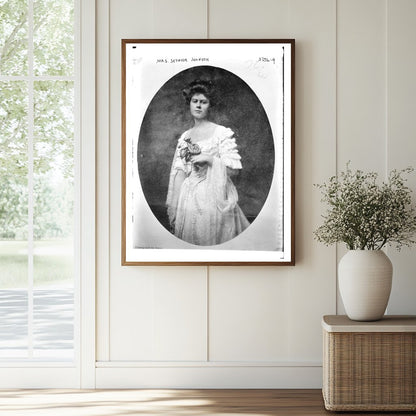 Historic Mrs. Seymour Johnson Print, Vintage Art