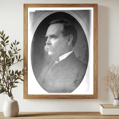 Historic T.M. Campbell Print, Vintage Art