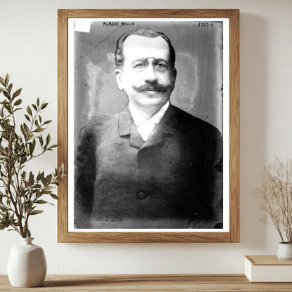 Historic Albert Ballin Print, Vintage Art